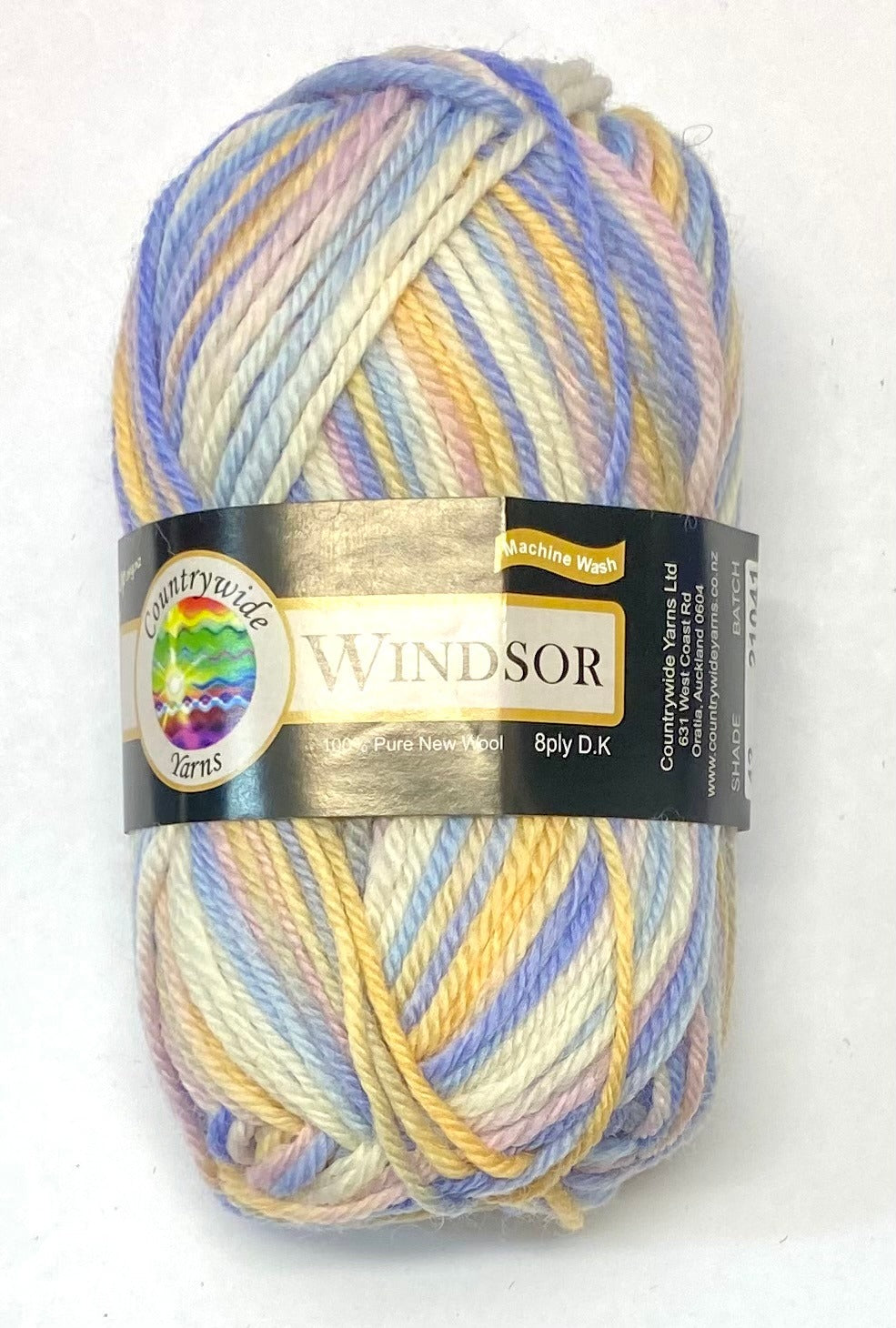 Windsor Variegated 8 ply Wool