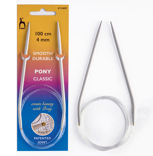 Aluminium Fixed Circular Needles Pony