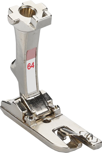 Bernina 4mm straight stitch hemmer foot #64