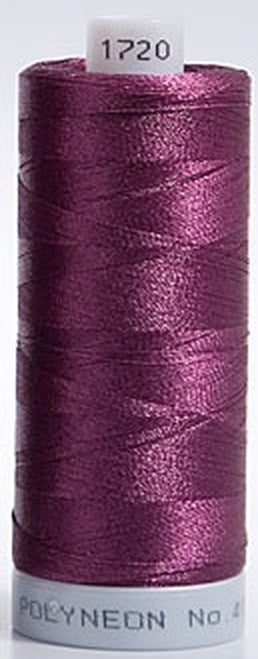 Polyneon Embroidery Thread Strip 7 (Wine/purple/blue)