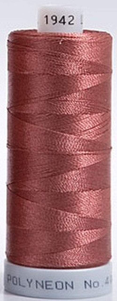 Polyneon Embroidery Thread Strip 8 (Green/Brown)