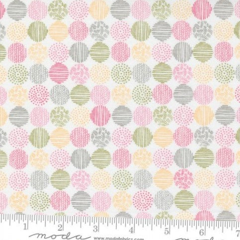 Moda Garden Plot - Rainbow Fabric