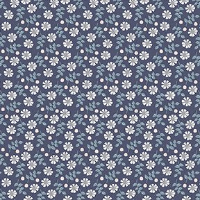 Secret Garden by Clothworks- Navy and Pink